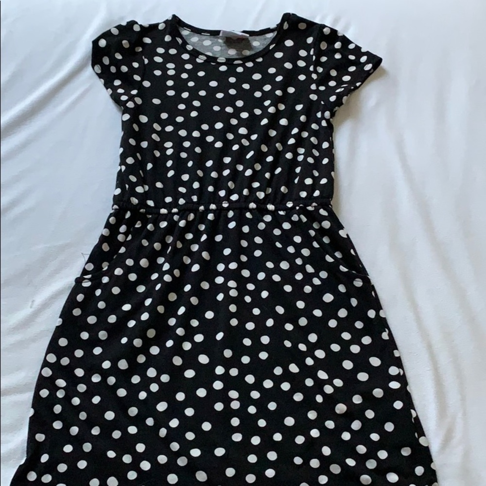 LulaRoe polka dotted dress